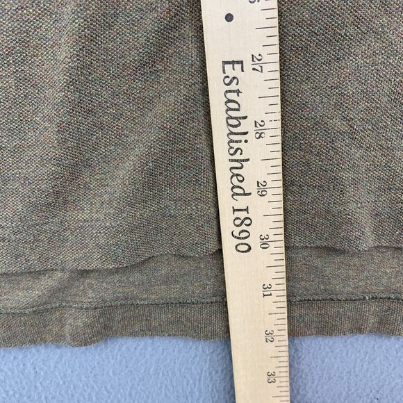 Polo Ralph Lauren Polo Shirt Mens XL Long Sleeve Cotton Brown Collared - Picture 8 of 16